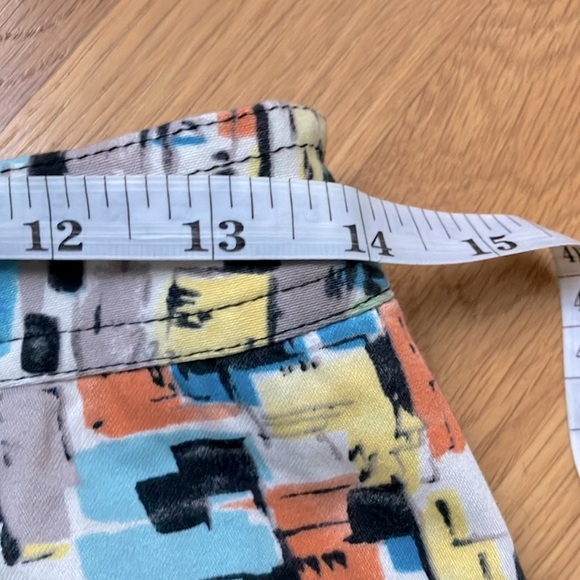 i.e. Petite Pleated Skirt Multicolor Size 4P - Picture 11 of 12
